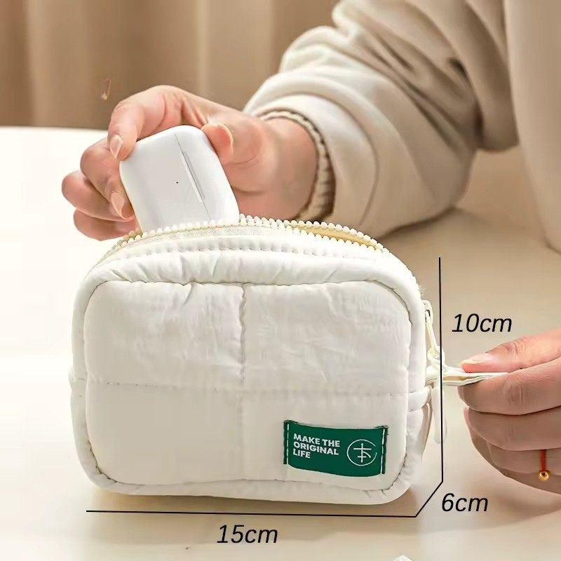 Trousse matelassée de toilette imperméable nylon - Sylène