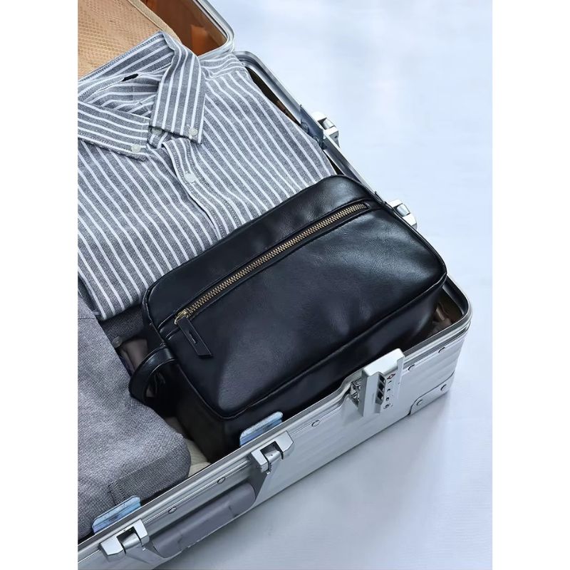Trousse de toilette homme – Grand format étanche
