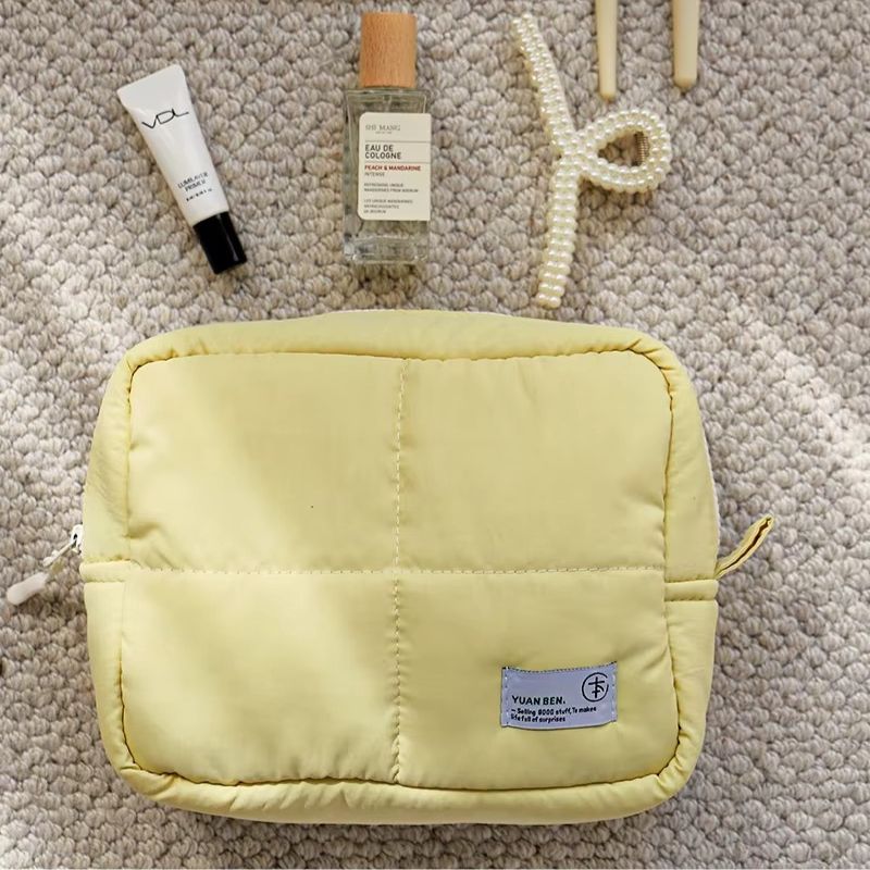 Trousse matelassée de toilette imperméable nylon - Sylène