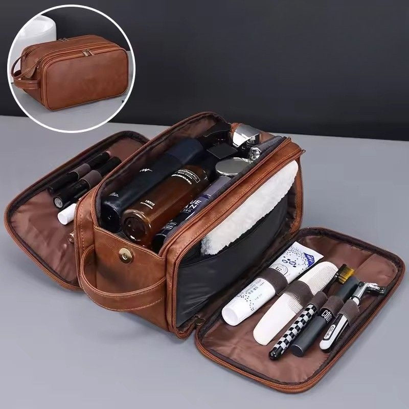 Trousse de toilette homme imperméable grand format