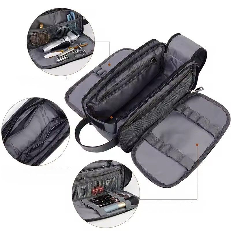 Trousse de toilette homme tissu Oxford imperméable