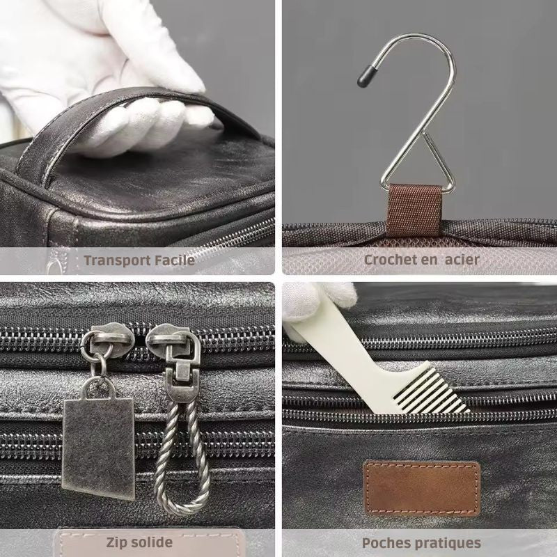 Trousse de toilette homme imperméable