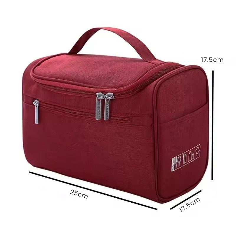 Trousse de toilette imperméable avec crochet