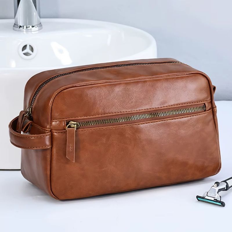 Trousse de toilette homme – Grand format étanche