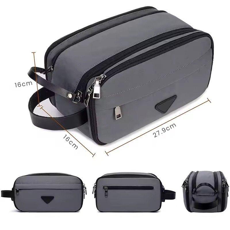 Trousse de toilette homme tissu Oxford imperméable