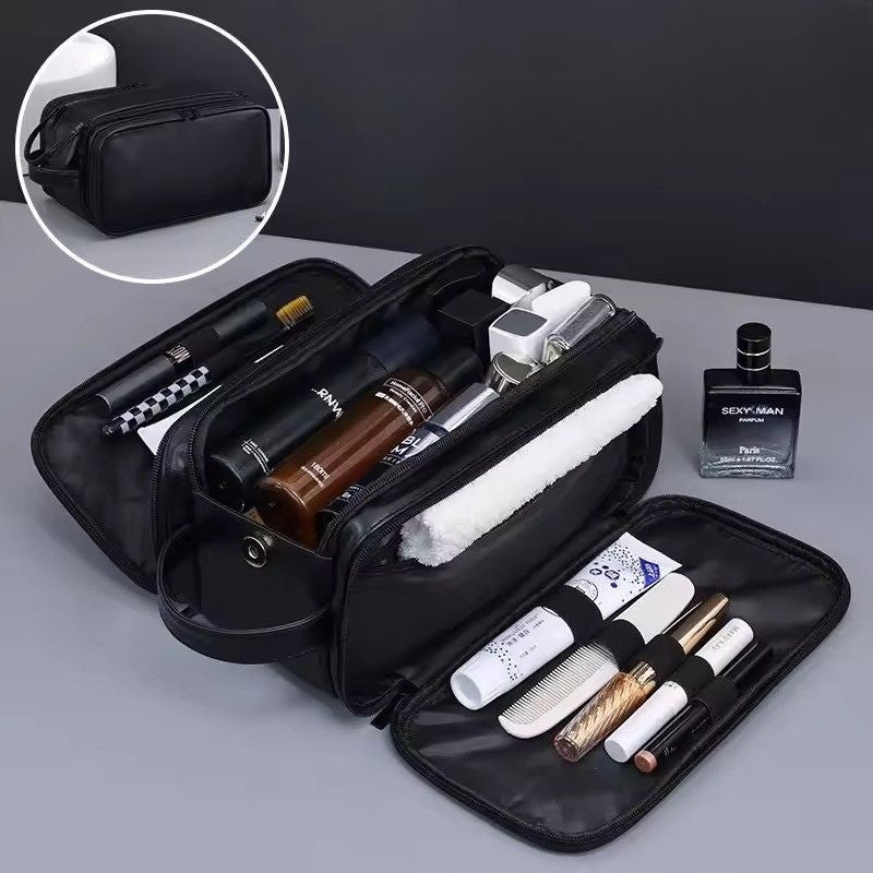 Trousse de toilette homme imperméable grand format