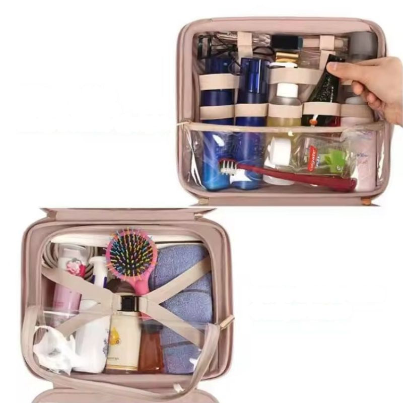Trousse de toilette voyage suspendue 4 compartiments