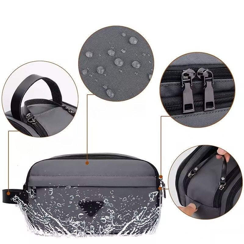 Trousse de toilette homme tissu Oxford imperméable