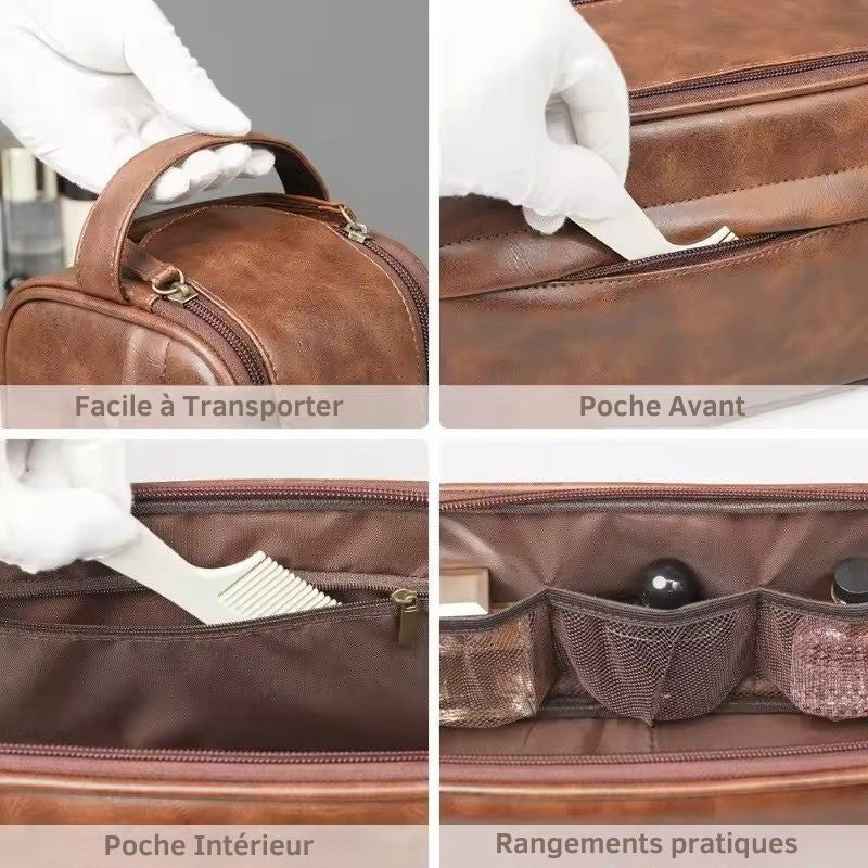 Trousse de toilette imperméable – Compacte & pratique