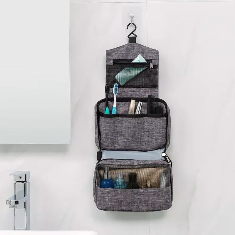 Trousse de toilette suspendue pliable – Unisex - Bobby