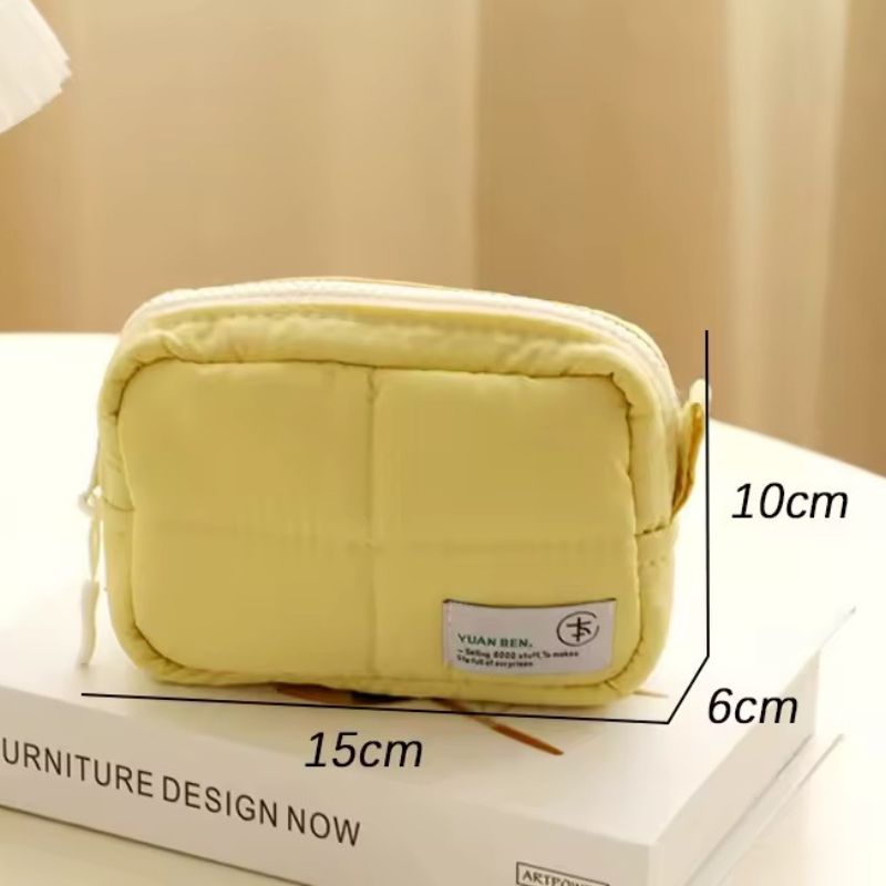 Trousse matelassée de toilette imperméable nylon - Sylène