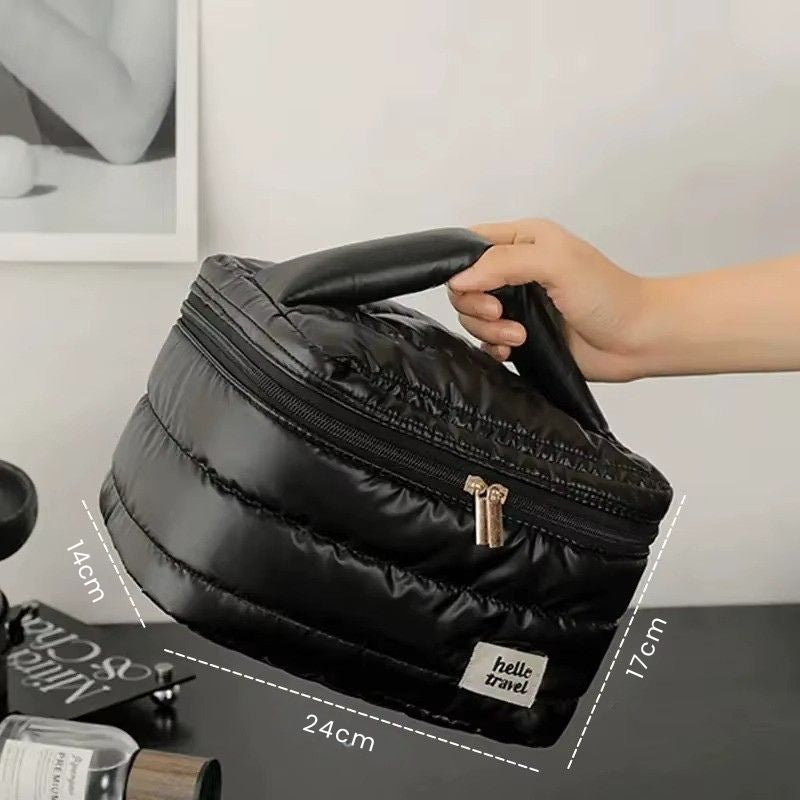 Trousse de toilette imperméable Anabelle – voyage & rangement