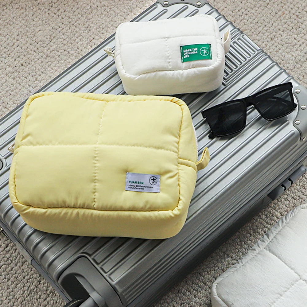 Trousse matelassée de toilette imperméable nylon - Sylène