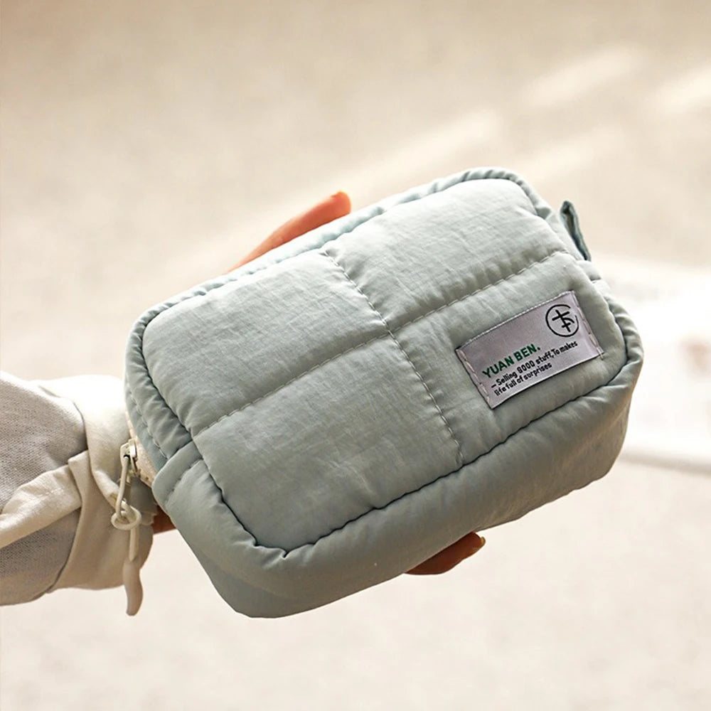 Trousse matelassée de toilette imperméable nylon - Sylène