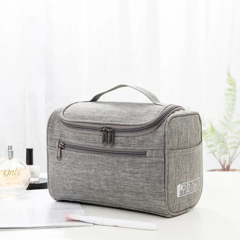 Trousse de toilette imperméable avec crochet