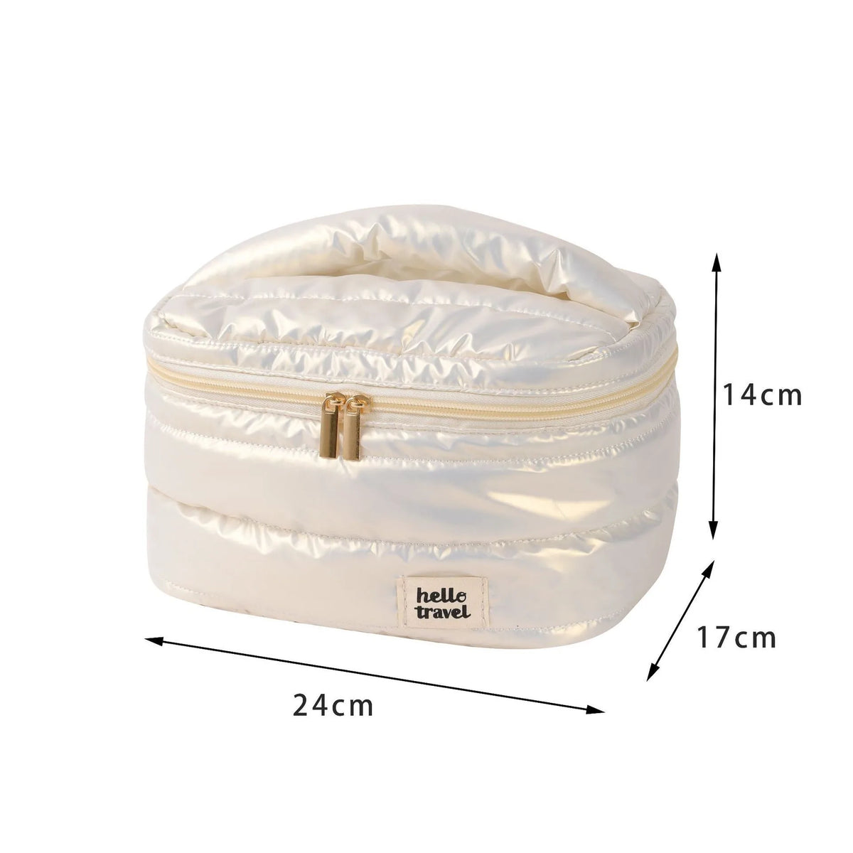 Trousse de toilette imperméable Anabelle – voyage & rangement