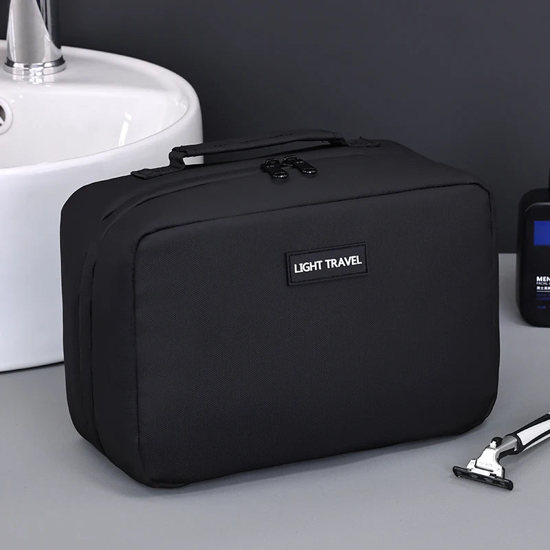 Trousse de toilette unisexe imperméable compacte