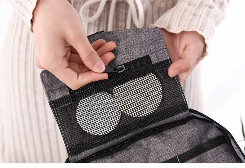 Trousse de toilette suspendue pliable – Unisex - Bobby