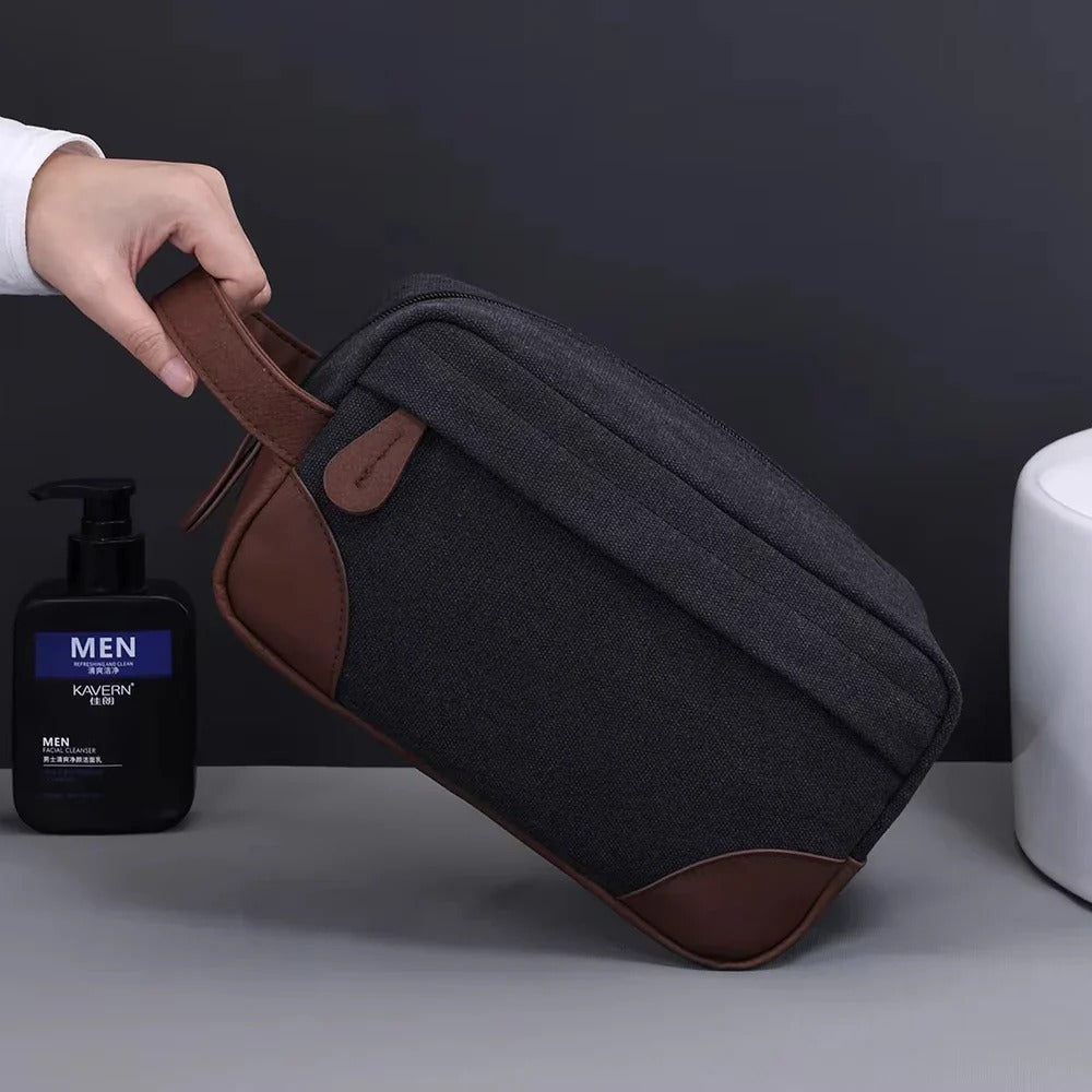 Trousse de toilette toile imperméable