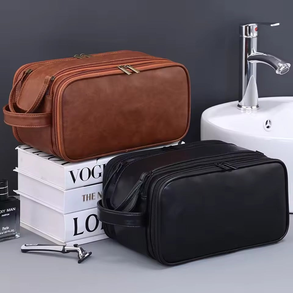 Trousse de toilette homme imperméable grand format