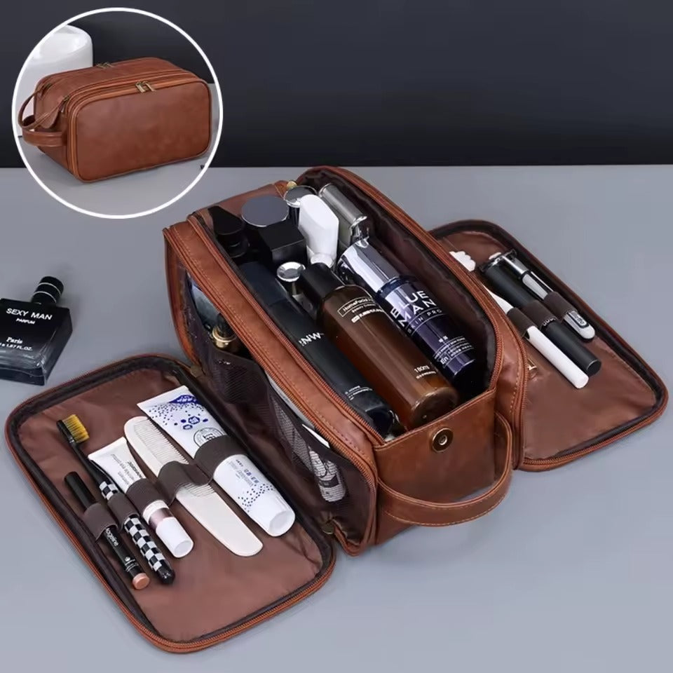 Trousse de toilette homme imperméable grand format