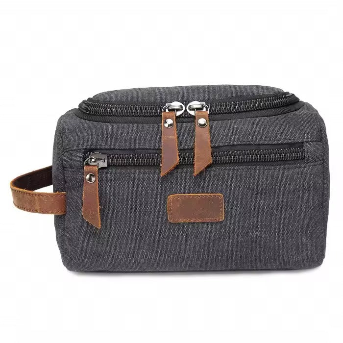 Trousse de toilette homme toile – robuste et pratique