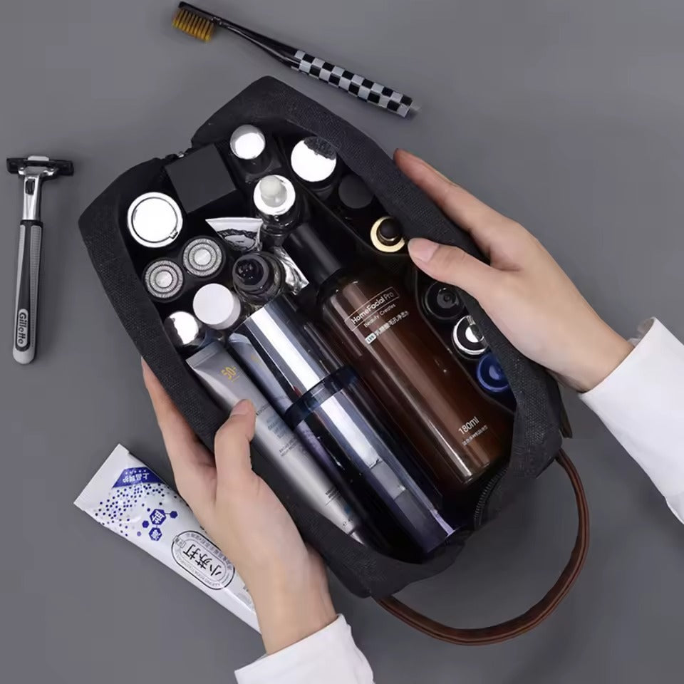 Trousse de toilette toile imperméable