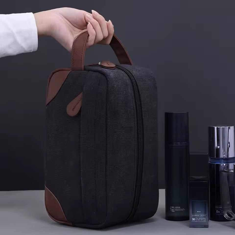 Trousse de toilette toile imperméable