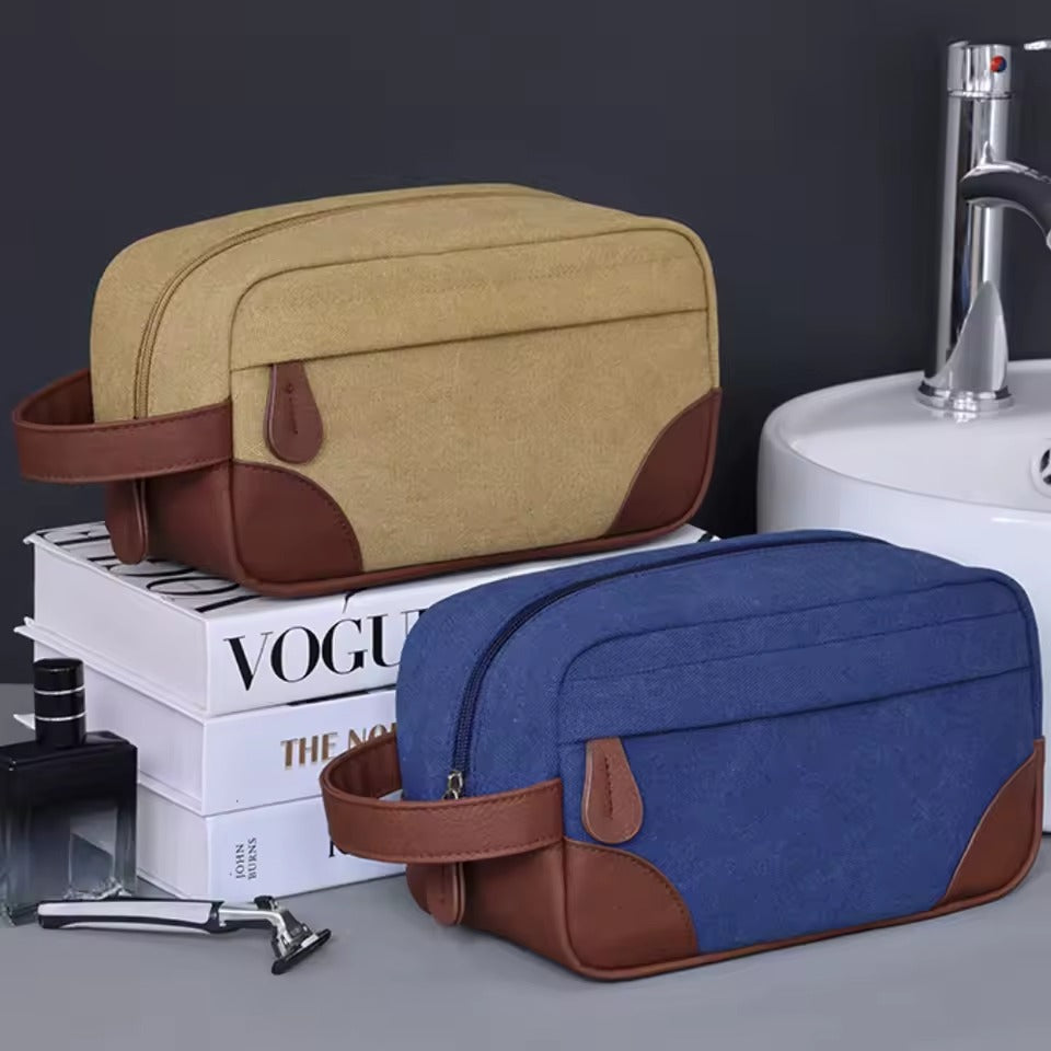 Trousse de toilette toile imperméable