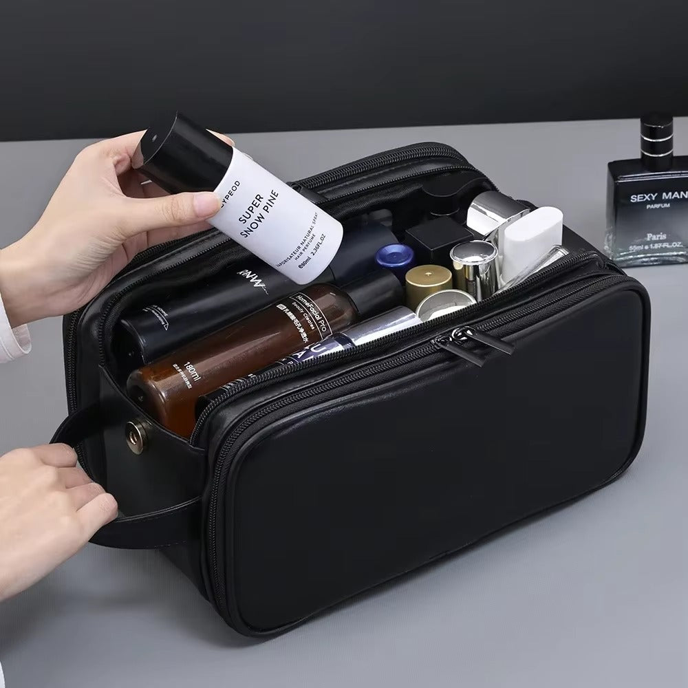 Trousse de toilette homme imperméable grand format