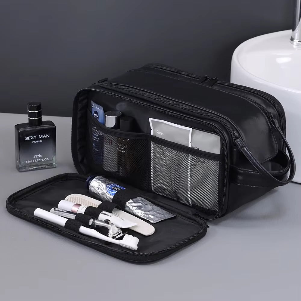 Trousse de toilette homme imperméable grand format