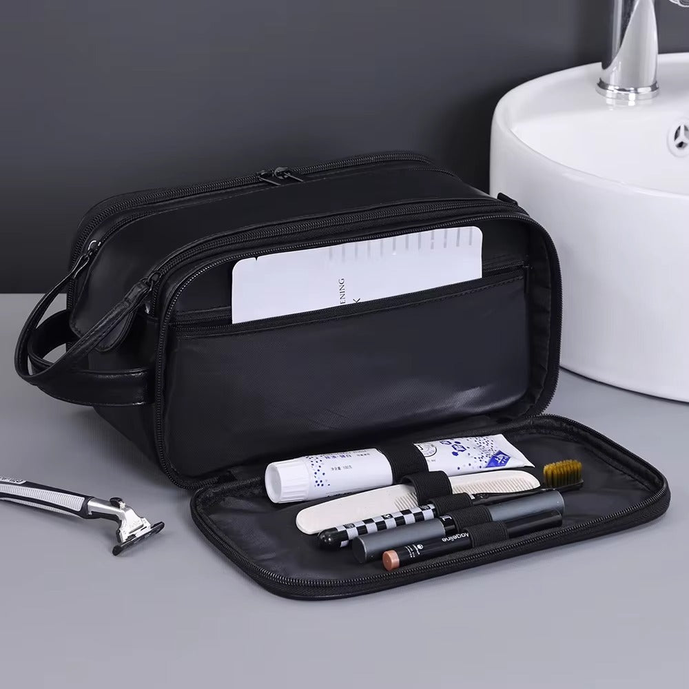 Trousse de toilette homme imperméable grand format