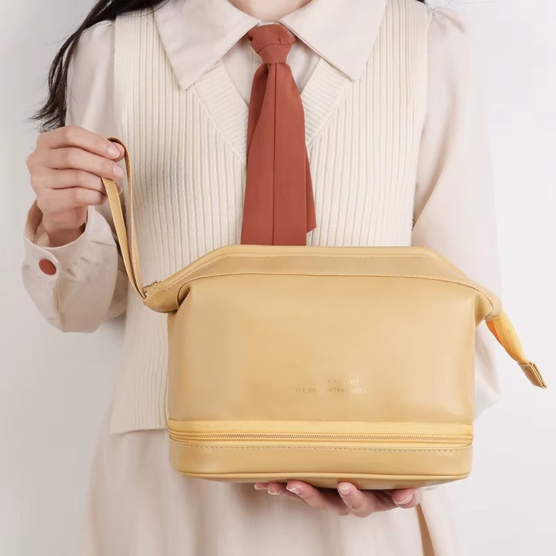 Trousse maquillage imperméable – Double compartiment pratique