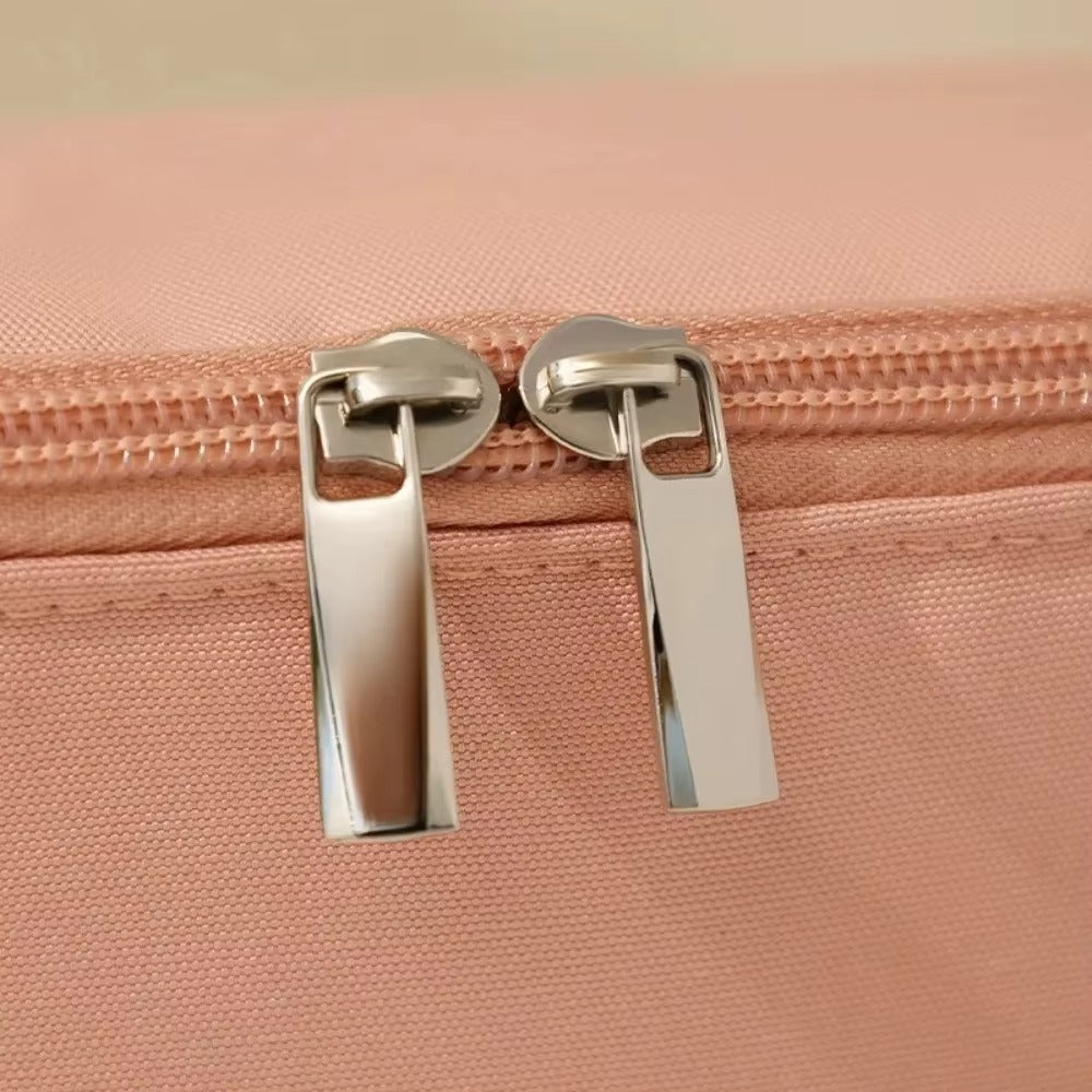 Trousse maquillage imperméable à compartiments – Emilia