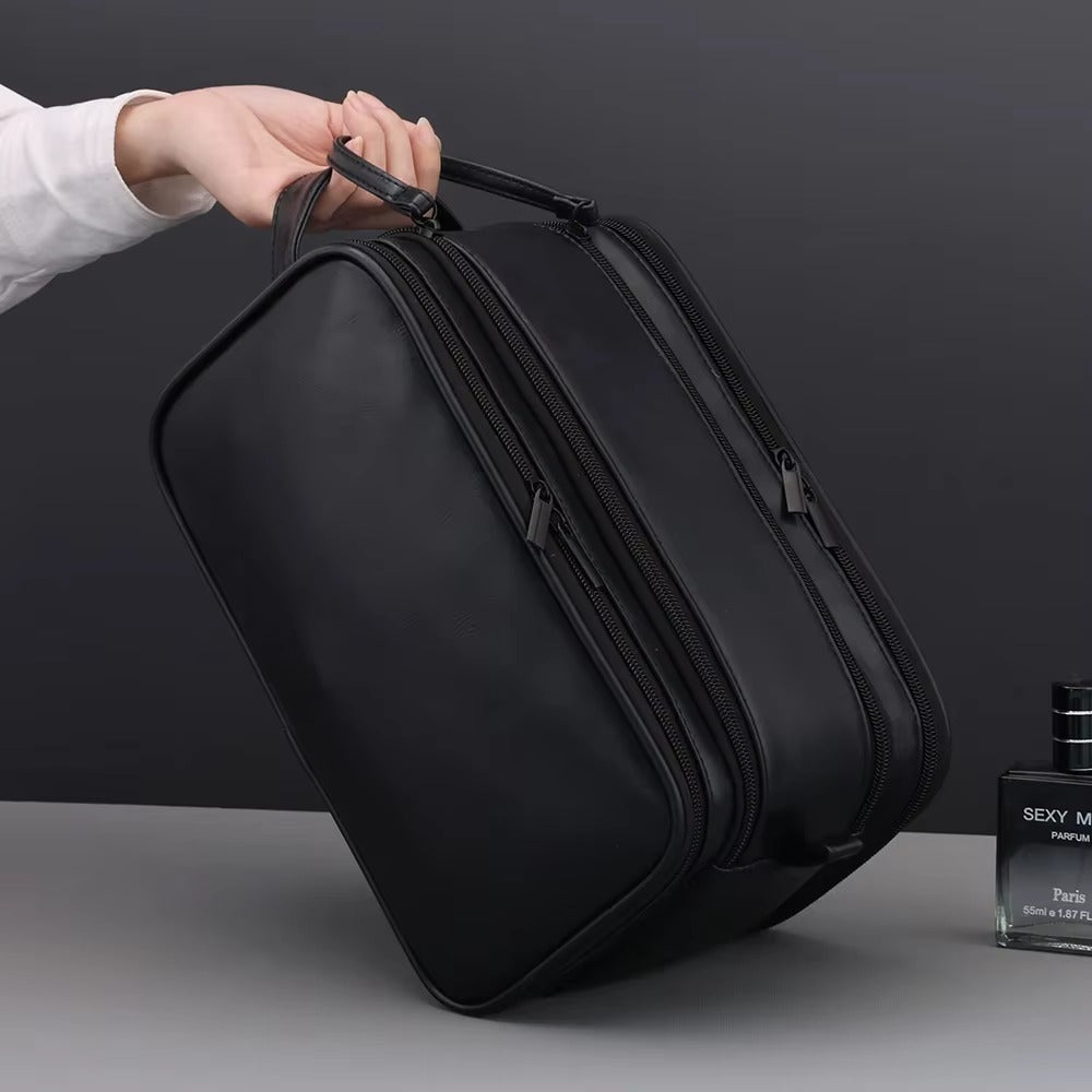 Trousse de toilette homme imperméable grand format