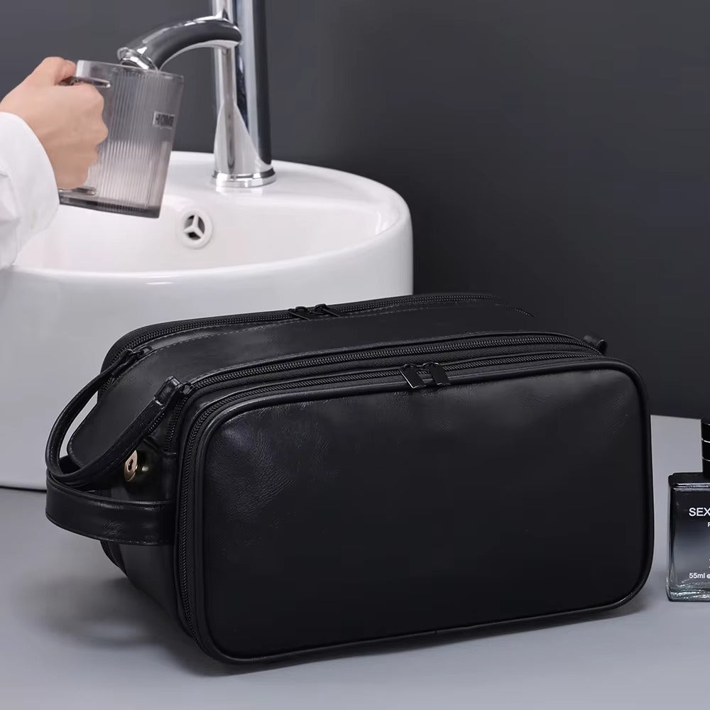 Trousse de toilette homme imperméable grand format